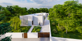 Vista Frontal | Unidade Unifamiliar ​| Ad Arquitetura